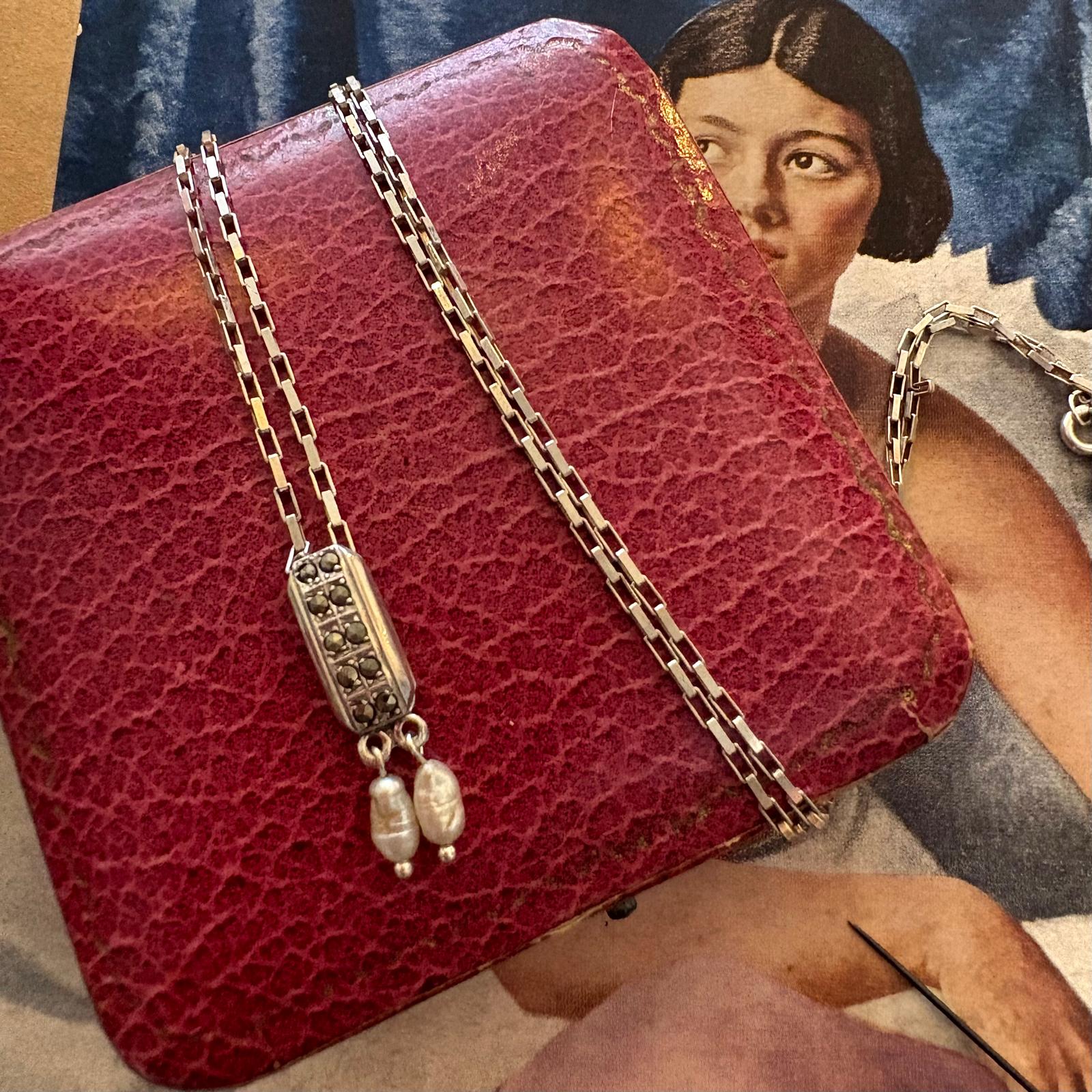 VR26-007 Marcasite pendant